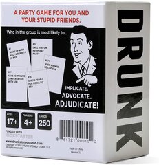 Настольная игра Drunk Stoned or Stupid: A Party Game, EN цена и информация | Настольные игры | kaup24.ee
