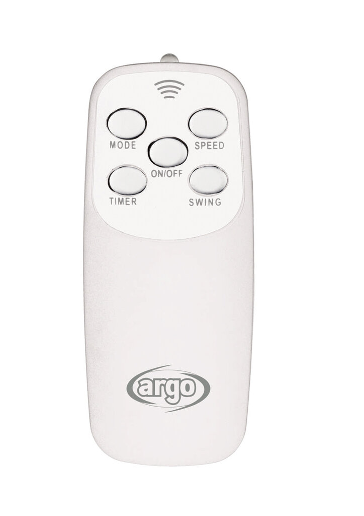 Lauapealne õhuventilaator Argo Tablo EVO White hind ja info | Ventilaatorid | kaup24.ee