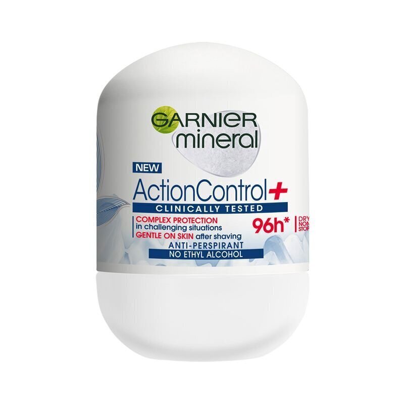 Rulldeodorant Garnier Mineral ActionControl+ 98H, 50 ml цена и информация | Deodorandid | kaup24.ee