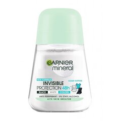 Rulldeodorant Garnier Mineral Invisible Protection 48H, 50 ml hind ja info | Deodorandid | kaup24.ee