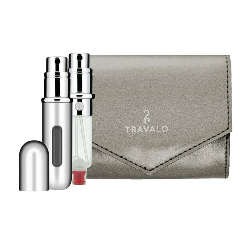 Travalo Classic HD - refillable bottle 2 x 5 ml + case цена и информация | Meigikotid, lauapeeglid | kaup24.ee