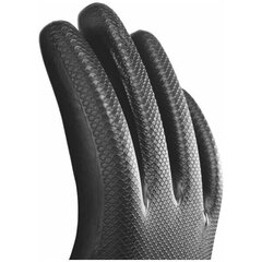 Нитрас нитриловые перчатки Tough Grip черный, L размер 50шт цена и информация | Nitras Защитные, дезинфицирующие средства, медицинские товары | kaup24.ee