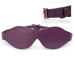 Маска для глаз Leather Blindfold цена и информация | БДСМ и фетиш | kaup24.ee