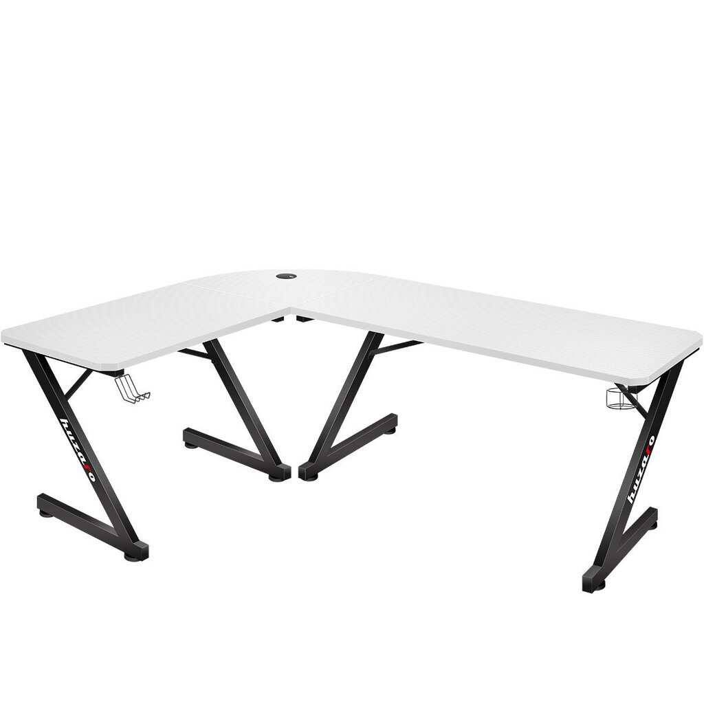 Mängurilaud Huzaro Hero 7.0 Gaming Desk White hind ja info | Arvutilauad, kirjutuslauad | kaup24.ee