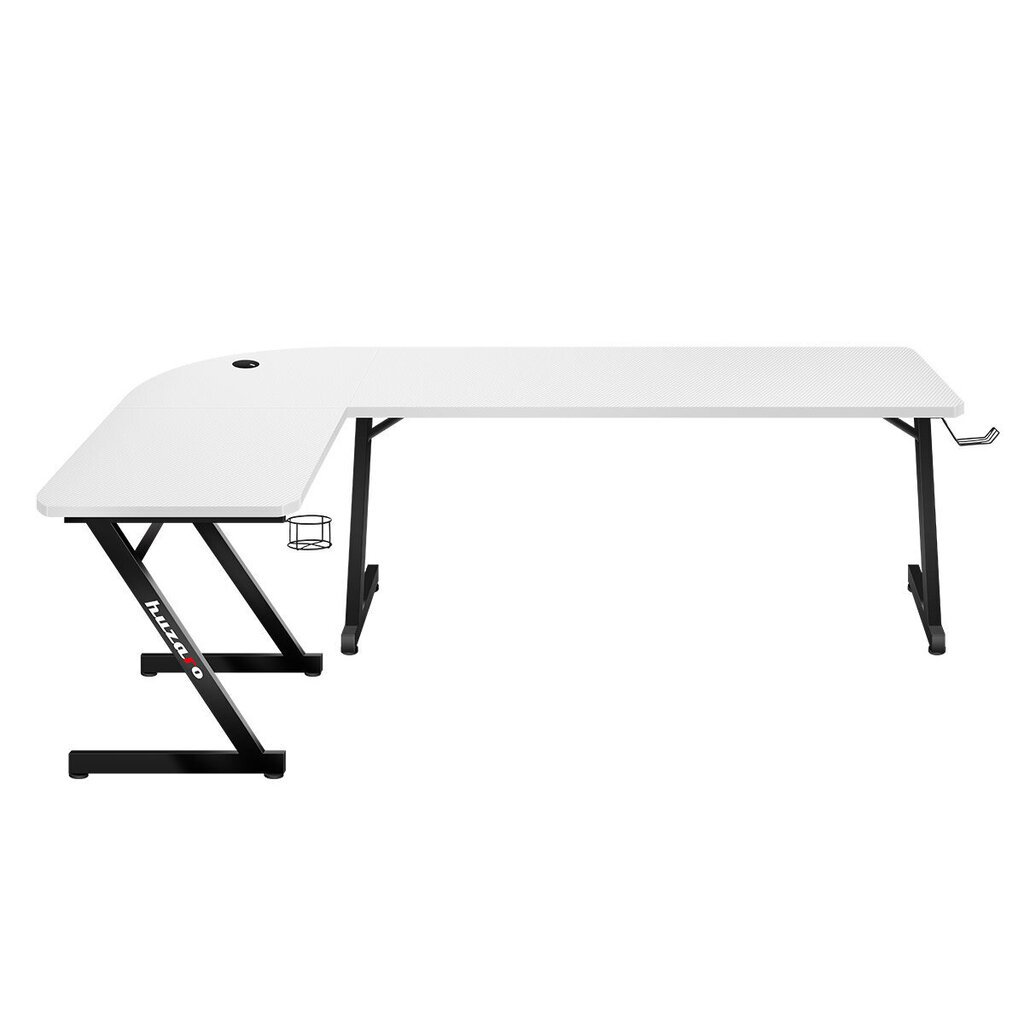 Mängurilaud Huzaro Hero 7.0 Gaming Desk White hind ja info | Arvutilauad, kirjutuslauad | kaup24.ee