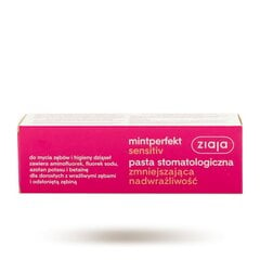 Hambapasta Ziaja Mintperfekt Sensitiv 75 ml hind ja info | Suuhügieen | kaup24.ee