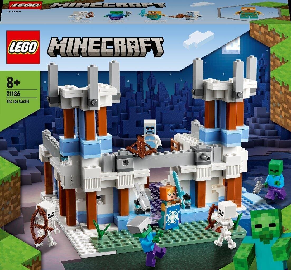 21186 LEGO® Minecraft Jääloss hind ja info | Klotsid ja konstruktorid | kaup24.ee