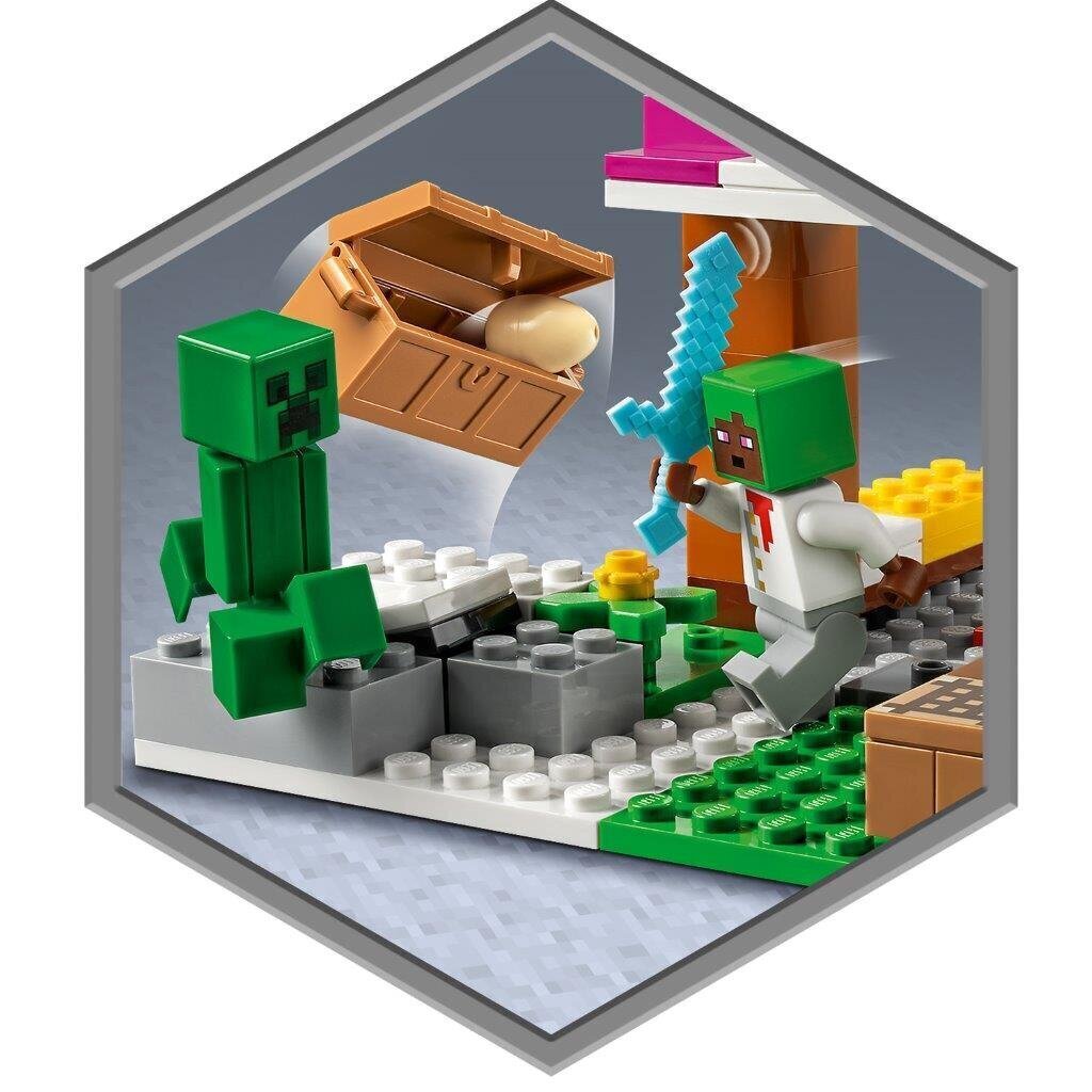 21184 LEGO® Minecraft Pagariäri hind ja info | Klotsid ja konstruktorid | kaup24.ee