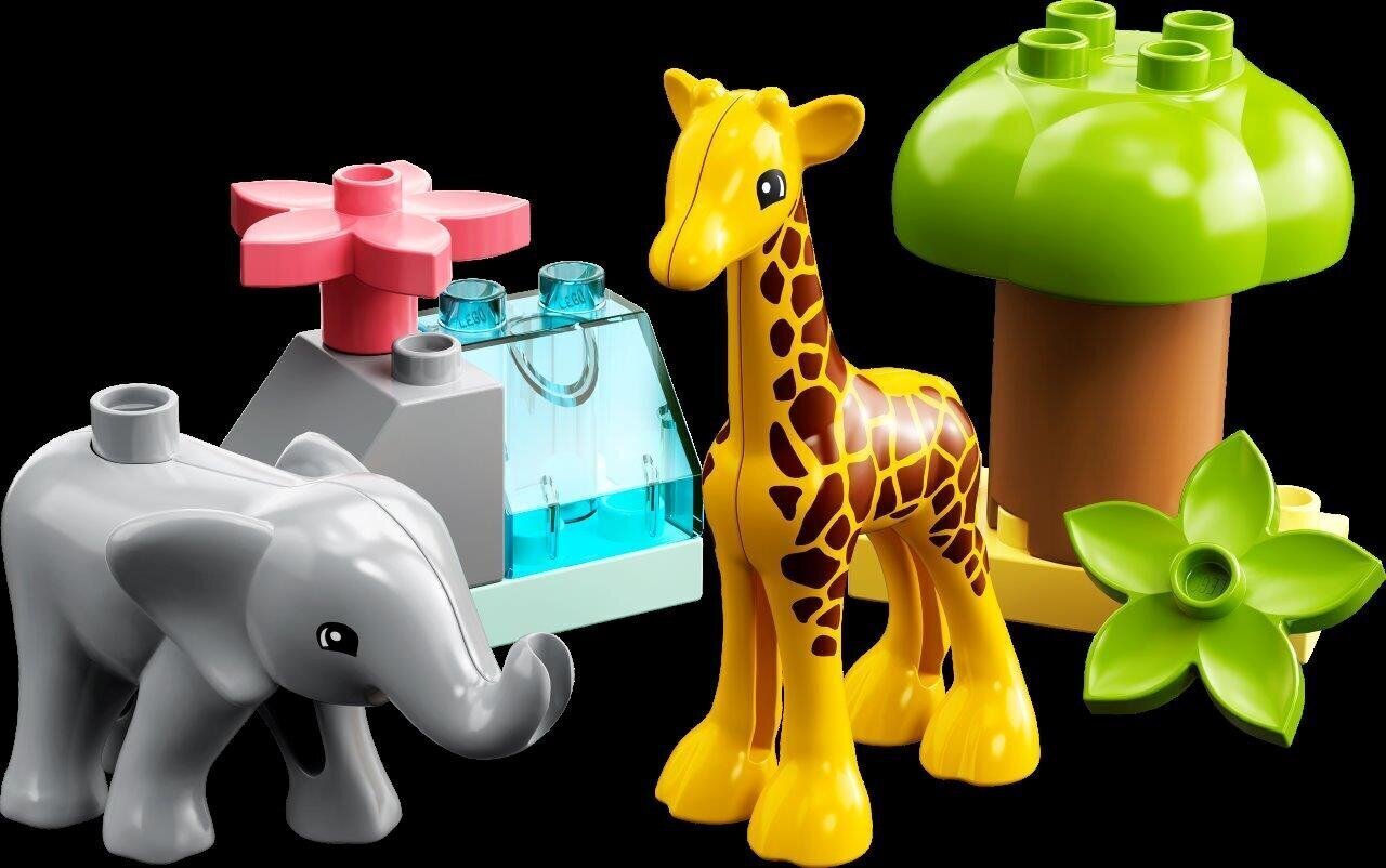 10971 LEGO® DUPLO Metsikud Aafrika loomad цена и информация | Klotsid ja konstruktorid | kaup24.ee