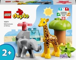 10971 LEGO® DUPLO Metsikud Aafrika loomad цена и информация | Конструкторы и кубики | kaup24.ee