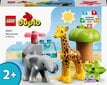 10971 LEGO® DUPLO Metsikud Aafrika loomad цена и информация | Klotsid ja konstruktorid | kaup24.ee