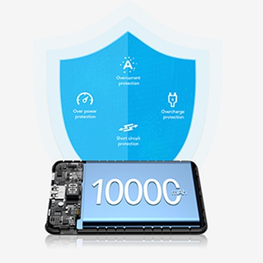 Power Bank VEGER S11 - 10 000 mAh LCD kiirlaadija PD22,5W, must цена и информация | Akupangad | kaup24.ee