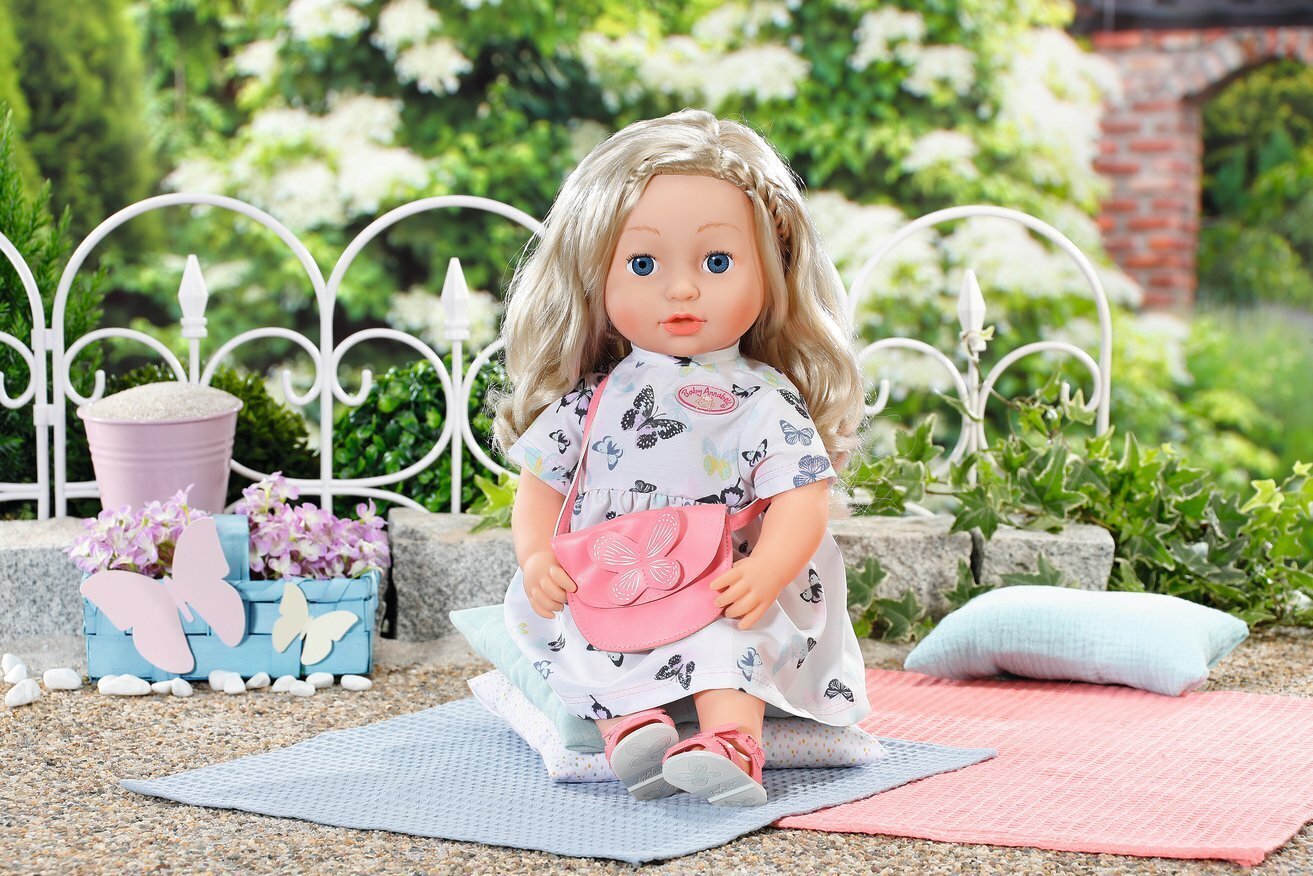 Stiilne liblikatega kleit Baby Annabell hind ja info | Tüdrukute mänguasjad | kaup24.ee