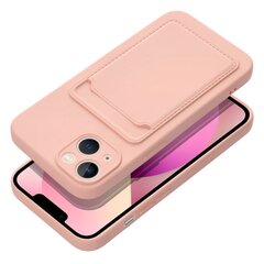 Чехол Forcell Card для iPhone 13, розовый цена и информация | Чехлы для телефонов | kaup24.ee