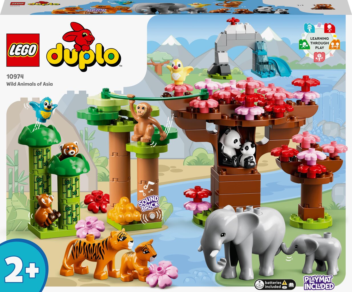 10974 LEGO® DUPLO Metsikud Aasia loomad hind ja info | Klotsid ja konstruktorid | kaup24.ee