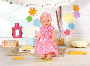 BABY BORN Moekas lilleline kleit, 43 cm цена и информация | Игрушки для девочек | kaup24.ee