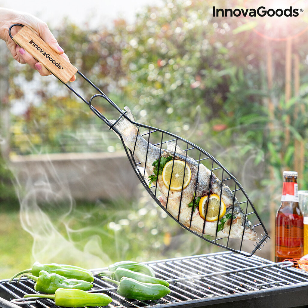 GRILLREST KALADELE FISKET INNOVAGOODS цена и информация | Grillitarvikud ja grillnõud | kaup24.ee