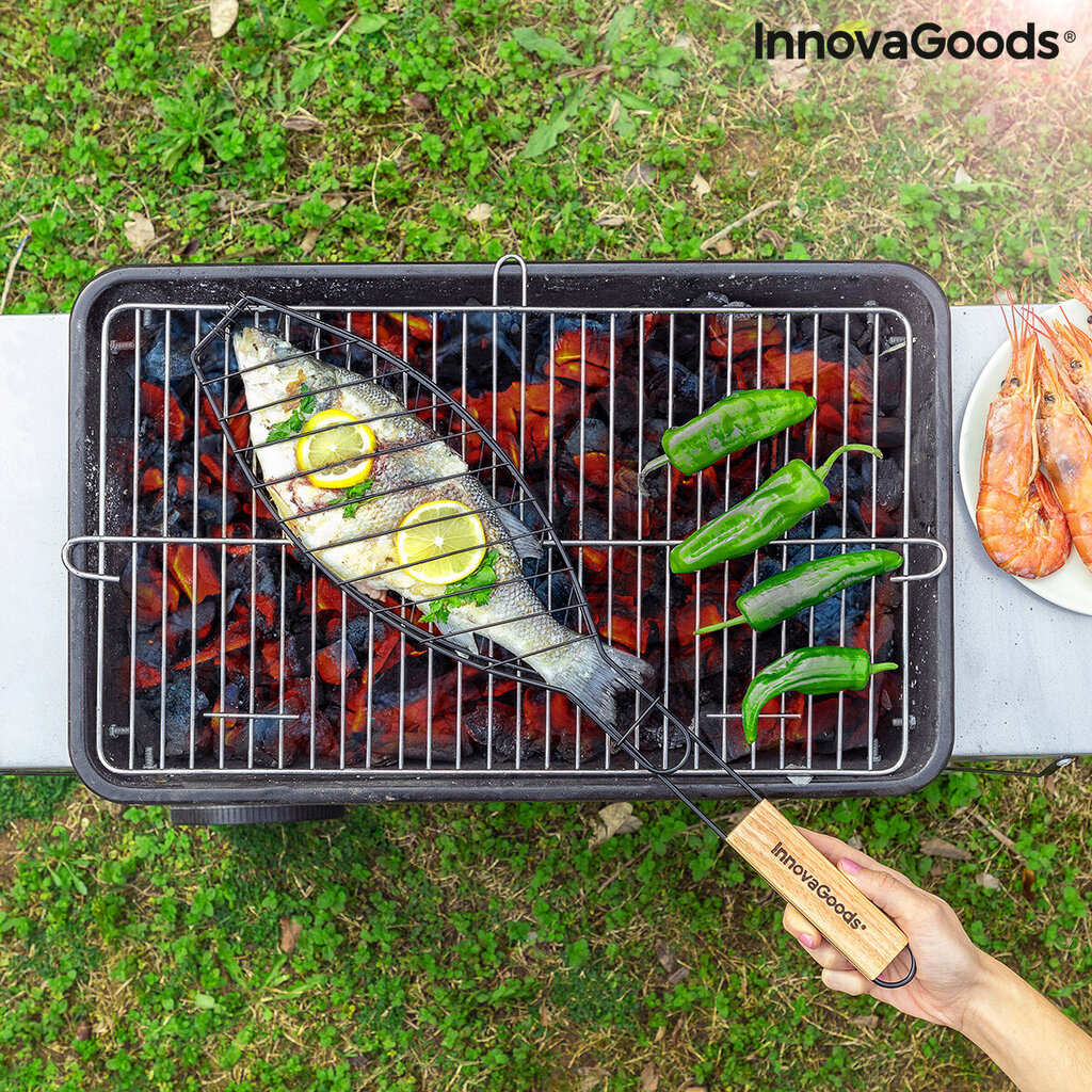 GRILLREST KALADELE FISKET INNOVAGOODS цена и информация | Grillitarvikud ja grillnõud | kaup24.ee