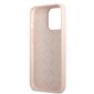 Guess Silicone Line Triangle Case for iPhone 13 Pro Max Pink hind ja info | Telefoni kaaned, ümbrised | kaup24.ee