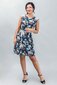 Sinine lillemustriga kleit hind ja info | Kleidid | kaup24.ee