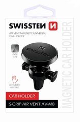 Swissten S-Grip AV-M8 Универсальный держатель для устройств Черный цена и информация | Держатели для телефонов | kaup24.ee