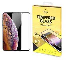 Mocco Full Glue 5D Signature Edition Tempered Glass Защитное стекло для Apple iPhone 12 Pro Max Черное цена и информация | Защитные пленки для телефонов | kaup24.ee