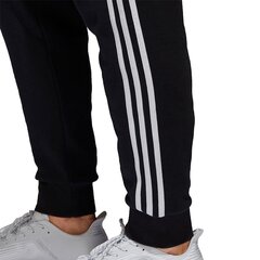 Meeste spordipüksid Adidas Essentials 3S Tapered Cuffed FL M BR3696, mustad hind ja info | Meeste spordiriided | kaup24.ee