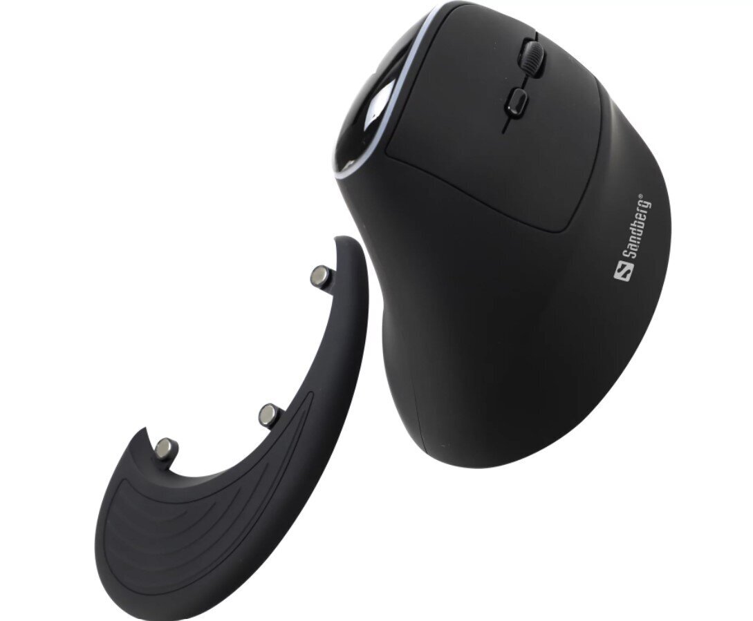 Sandberg Wireless Vertical Mouse Pro 630-13, must цена и информация | Hiired | kaup24.ee