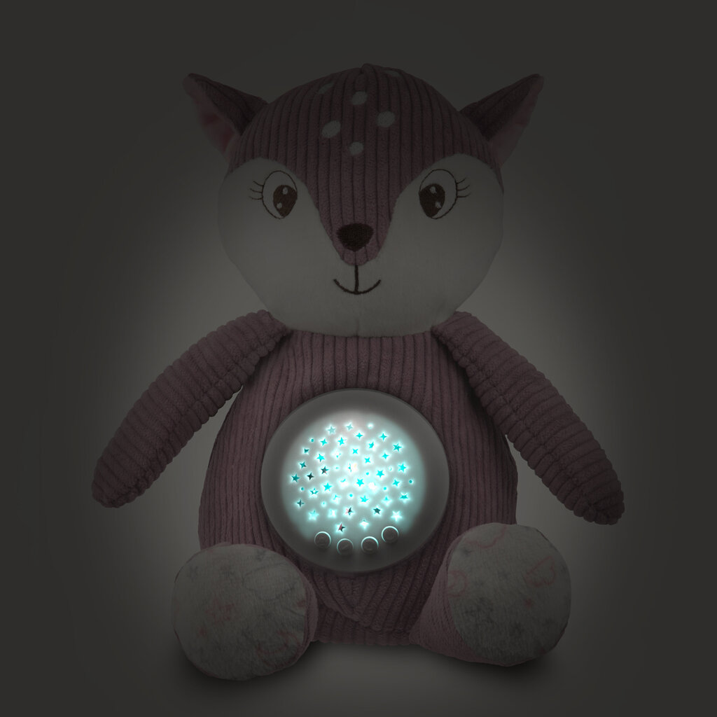 Canpol Babies plüüšist kaisukaru-projektor 3in1,pink, 77/206 hind ja info | Imikute mänguasjad | kaup24.ee
