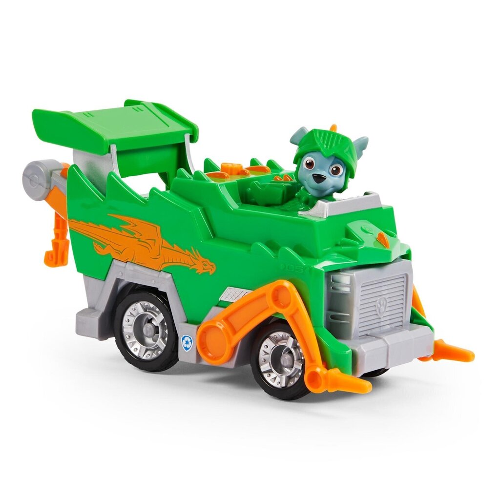 Päästepatrull Rescue Knights Rocky koos sõidukiga Käpapatrull (Paw Patrol), 6063588 hind ja info | Poiste mänguasjad | kaup24.ee