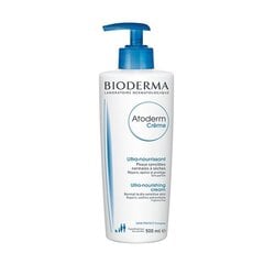 Питательный крем для тела Bioderma Atoderm, 500 мл цена и информация | Кремы, лосьоны для тела | kaup24.ee