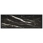 vidaXL telerialus must, musta marmorklaasiga, 120 x 40 x 40 cm hind ja info | TV alused | kaup24.ee