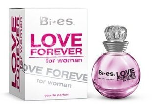 Tualettvesi Bi-es Love Forever White EDT naistele 90 ml цена и информация | Женские духи | kaup24.ee