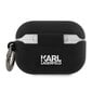 KLACAPSILRSGBK Karl Lagerfeld Rue St Guillaume Silicone Case for Airpods Pro Black цена и информация | Kõrvaklapid | kaup24.ee