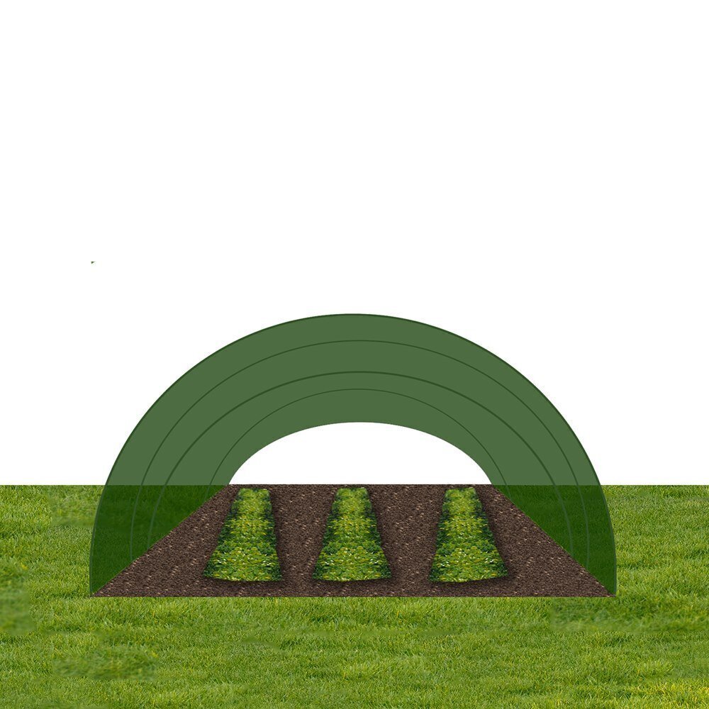Võrk taradele ja aedadele Springos, 140 g/m2, 1,5 x 50 m, roheline hind ja info | Aiad ja tarvikud | kaup24.ee