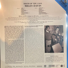 Miles Davis - Birth Of The Cool, LP, vinüülplaat, 12" vinyl record, +CD hind ja info | Vinüülplaadid, CD, DVD | kaup24.ee