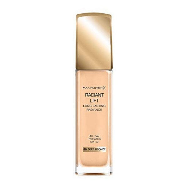 Vedel meigipõhi Radiant Lift Max Factor: Värvus - 080-deep bronze цена и информация | Jumestuskreemid, puudrid | kaup24.ee