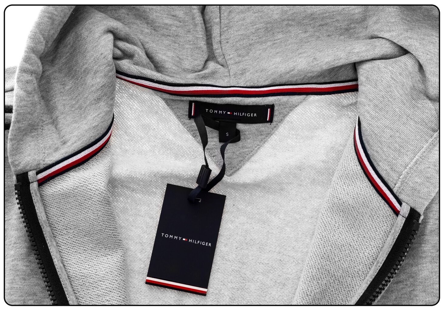 Meeste dressipluus Tommy Hilfiger HOODY LS HWK GRAY UM0UM00708 004 17438 цена и информация | Meeste pusad | kaup24.ee