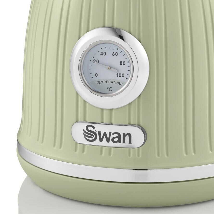 Swan SK31040GN electric kettle 1.5 L Green 3000 W цена и информация | Veekeetjad | kaup24.ee