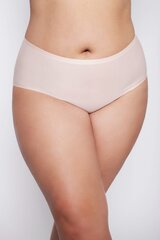 Julimex супер эластичные безшевные трусики с завышенной талией "Flexi-One Plus Size Maxi Nude" цена и информация | Трусики | kaup24.ee