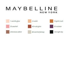 Lauvärvid Color Sensational Maybelline (10 gr): Värvus - 2 - nudist hind ja info | Ripsmetušid, lauvärvid, silmapliiatsid, seerumid | kaup24.ee