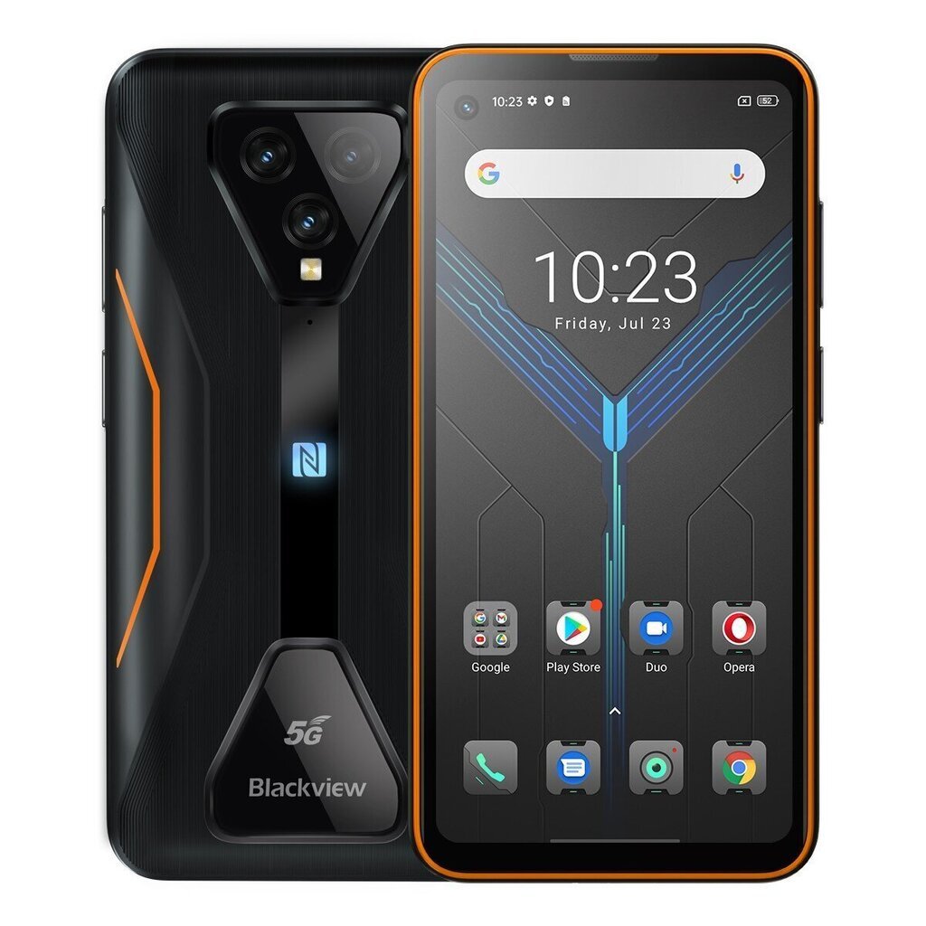 Blackview BL5000 5G Dual SIM 8/128GB Orange hind ja info | Telefonid | kaup24.ee