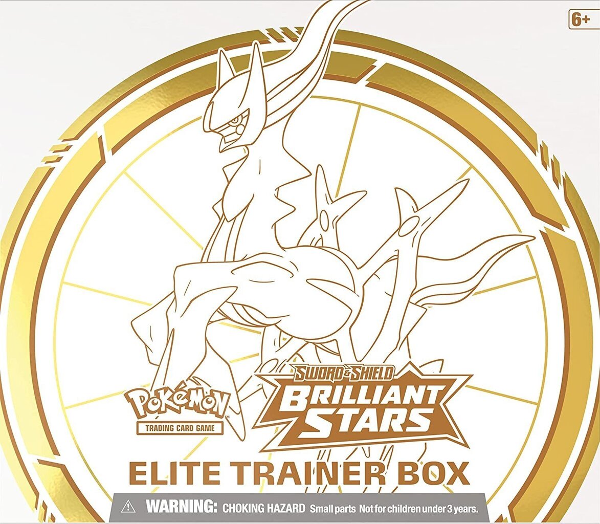 Mäng Pokemon TCG - Sword and Shield 9 Brilliant Stars Elite Trainer Box hind ja info | Lauamängud ja mõistatused | kaup24.ee