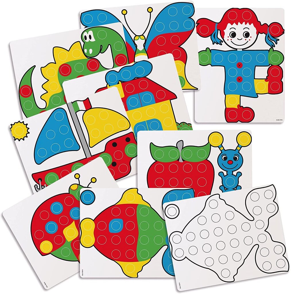 Mosaiik Quercetti "Fantacolor Basic", 4195 Li hind ja info | Imikute mänguasjad | kaup24.ee