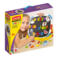 Магнитная доска буквы + цифры Quercetti , 5341 Li цена и информация | Развивающие игрушки | kaup24.ee