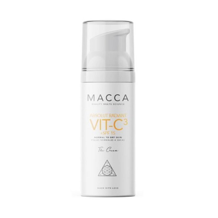 Sära andev kreem Absolut Radiant VIT-C3 Macca Kuiv nahk Spf 15 (50 ml) цена и информация | Näokreemid | kaup24.ee