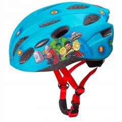 Шлем IN-MOLD BIKE HELMET AVENGERS-BOYS цена и информация | Шлемы | kaup24.ee