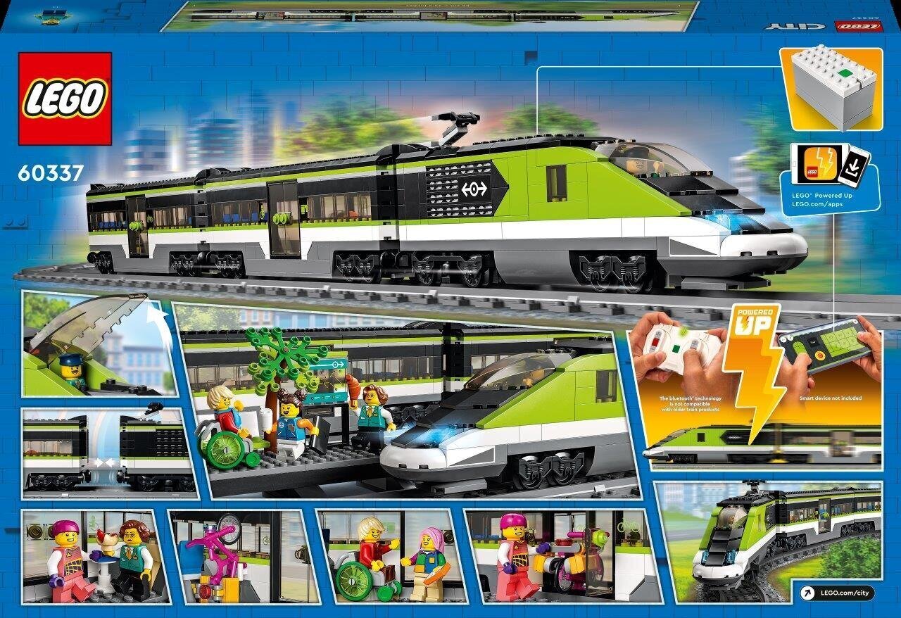 60337 LEGO® City Trains Kiirreisirong цена и информация | Klotsid ja konstruktorid | kaup24.ee