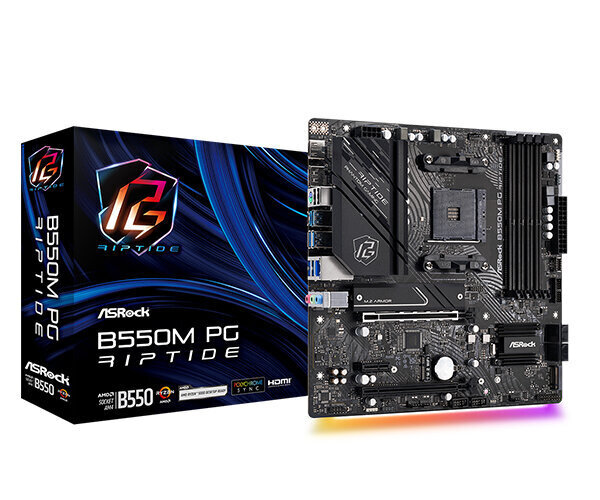 Asrock B550M PG RIPTIDE hind ja info | Emaplaadid | kaup24.ee