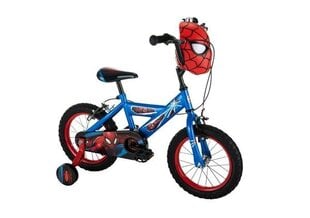 Laste jalgratas Huffy Spider-Man 14" Bike, sinine / punane hind ja info | Jalgrattad | kaup24.ee